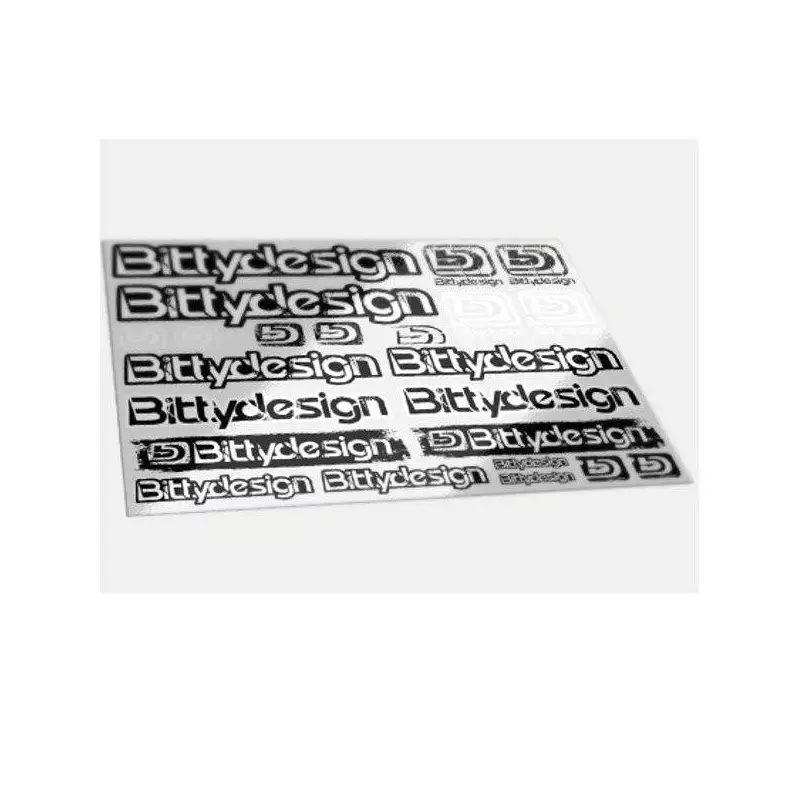 Bittydesign Grunged Decal Sheet 162 x 215mm - Fuelproof (BD-DS-215162)