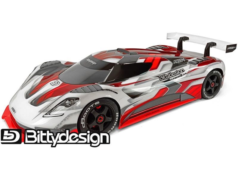 Bitty Design ARES-1 1:7 Clear Body ARRMA Infraction-Limitless 1.5mm Thickness (BD-GT7-AS1)