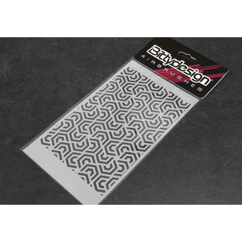 Bittydeisgn Vinyl Stencil - Ipnotic V4 Small (BD-STC-008S)