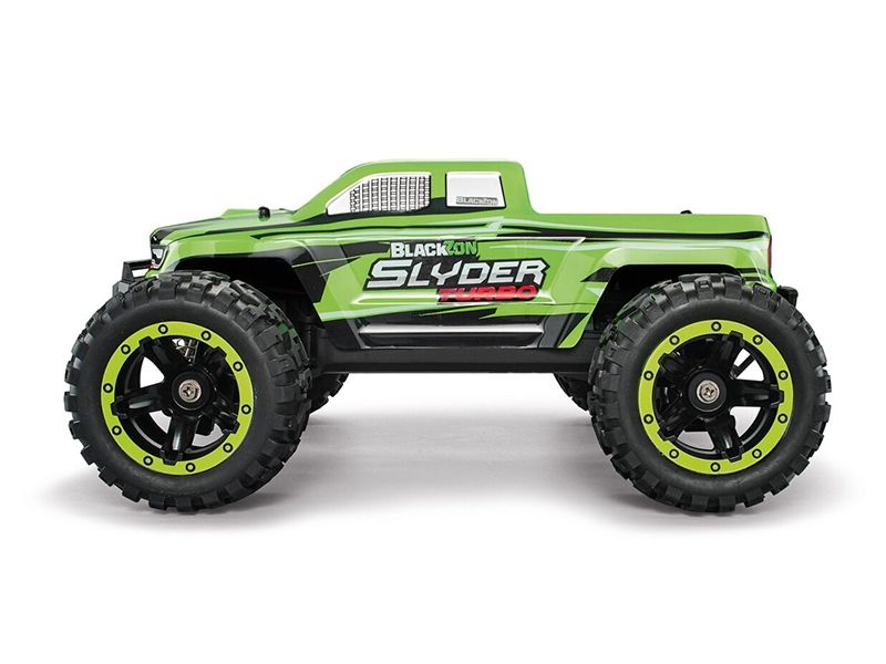 BlackZon Slyder MT Turbo 4wd Monster Truck RTR Brushless - Green (540208)