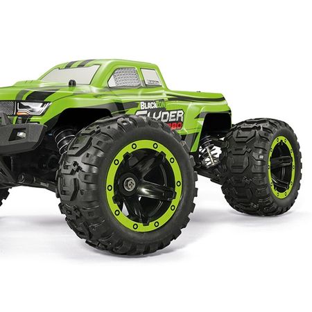 BlackZon Slyder MT Turbo 4wd Monster Truck RTR Brushless - Green (540208)
