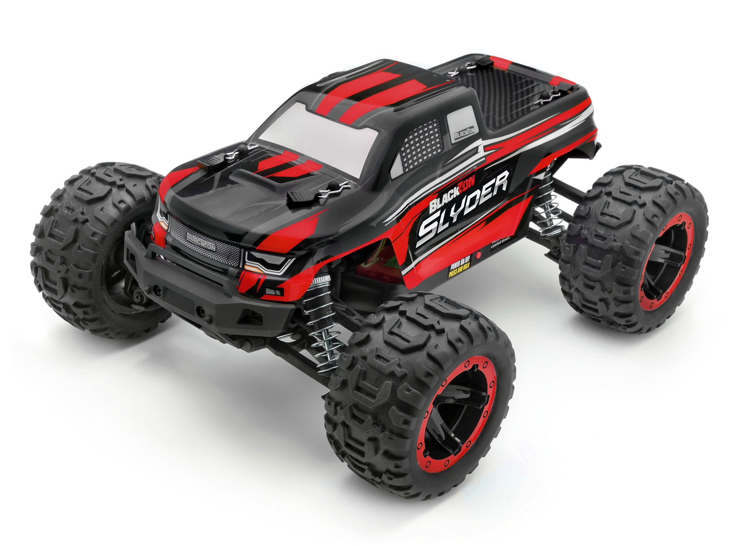 BlackZon Slyder MT 4wd Monster Truck RTR - Red (540098)