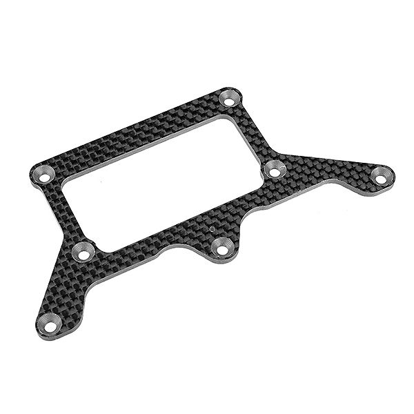 Corally Rear Pod Lower Plate SSx12 Graphite 2.5mm 1 Pc (C-00100-005)