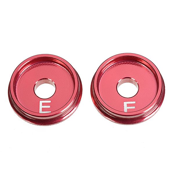 Corally Alum. Lower Arm Cap SSx12 E 1.0mm 2 Pcs (C-00100-023)