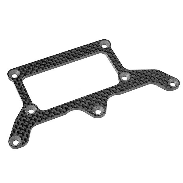 Corally Rear Pod Lower Plate SSx10 Graphite 2.5mm 1 Pc (C-00110-004)