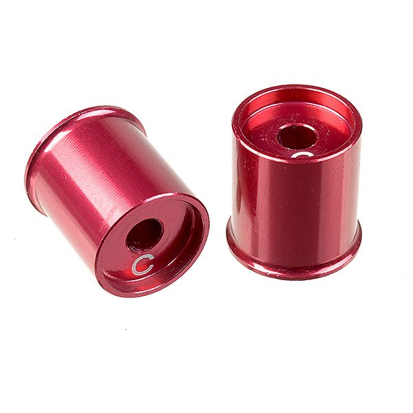 Corally Alum. Lower Arm Cap SSx10 C 2mm 2 Pcs (C-00110-018)