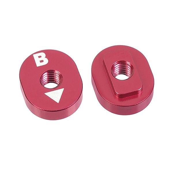 Corally Alum. Excentric Camber Nut B 0.5 1.5 2 Pcs (C-00120-039)