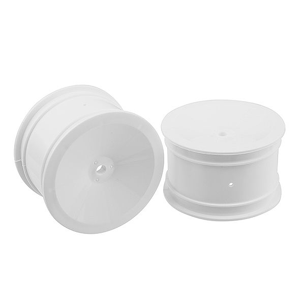 Corally &quot;Flextec&quot; Rim 2Wd/4Wd Rear Hex 12mm White Wheel Pr (C-00140-085)
