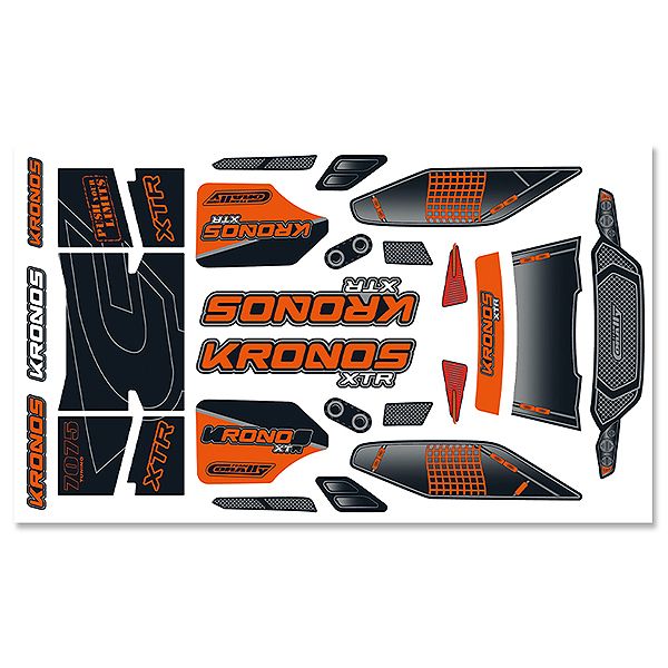 Corally Body Decal Sheet - Kronos Xtr (C-00180-380-2)