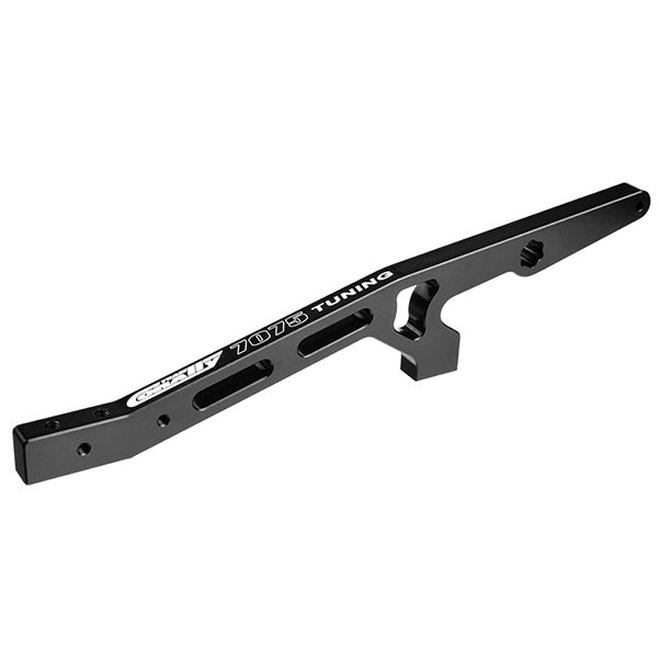 Corally Chassis Brace V2 Rear SwiSS 7075 T6 Hard Black Truck (C-00180-397-2)
