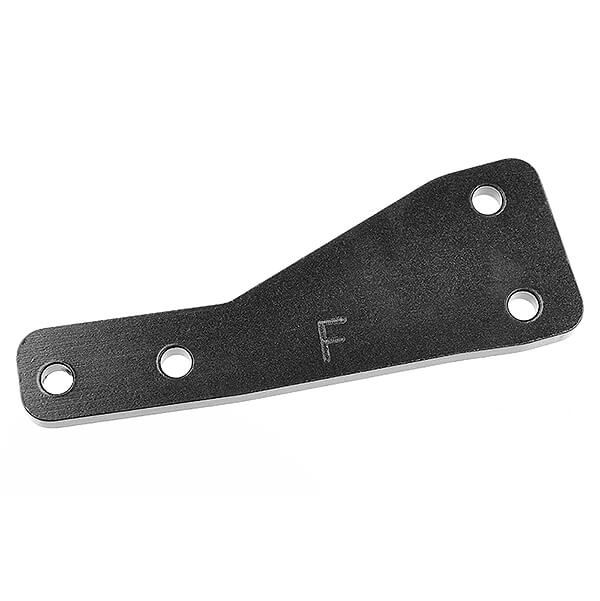 Corally Shock Tower Brace Front Mt Aluminum Black 1 Pc (C-00180-663)