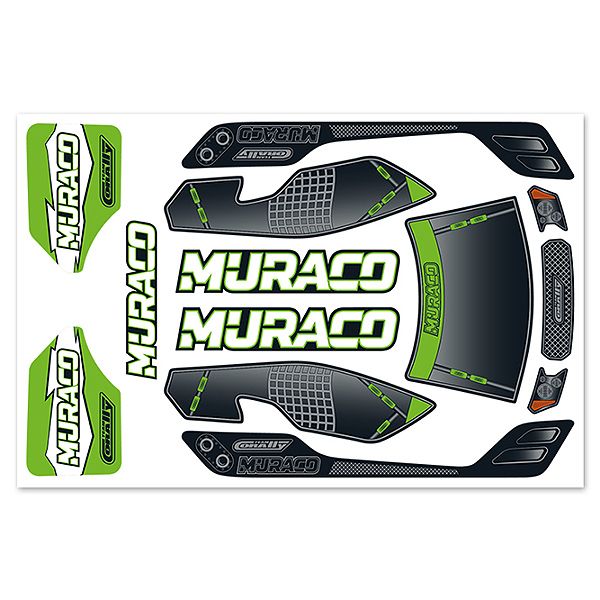 Corally Body Decal Sheet - Muraco Xp 6S (C-00180-706-1)