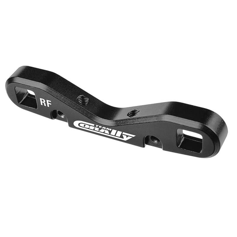 Corally Suspension Arm Mount Hd Refr 8mm Aluminum Black 1 Pc (C-00180-871)