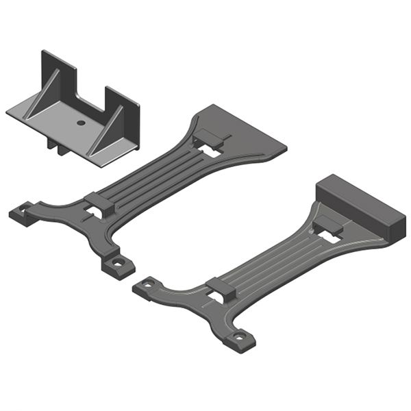 Corally Battery Brace 2S3S Composite 1 Set (C-00250-006)