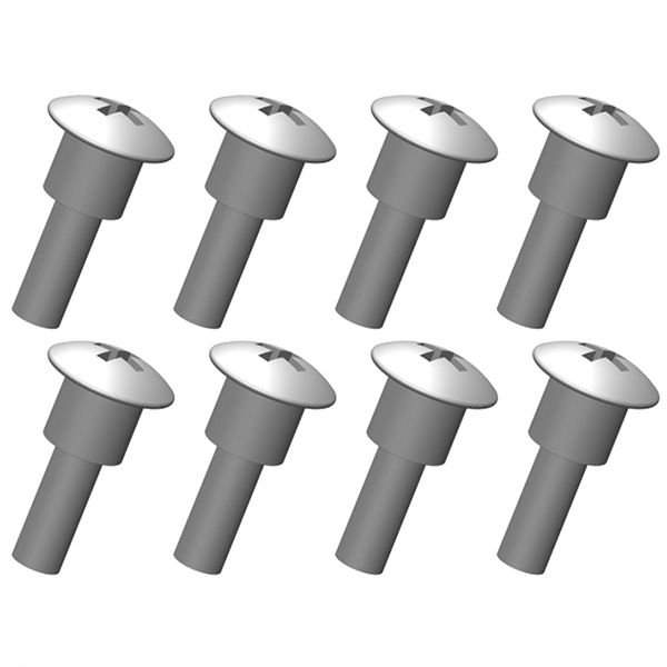 Corally Shoulder Screws Steel 8 Pcs (C-00250-026)