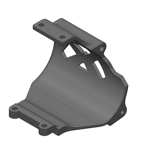 Corally Motor Guard Rear Composite (C-00250-059)