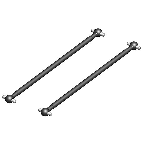 Corally Drive Shaft Rear Steel 2 Pcs (C-00250-070)