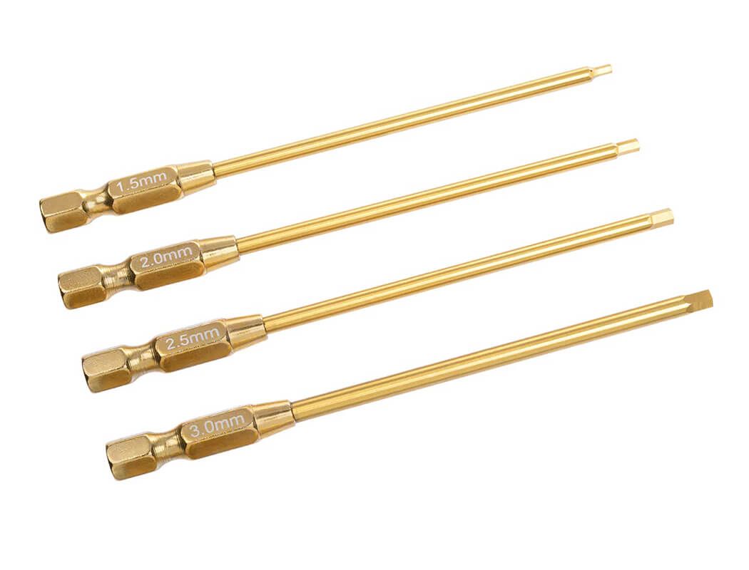 Corally Pro Tool Hex Tips Titanium Nitride Coated (C-16180)