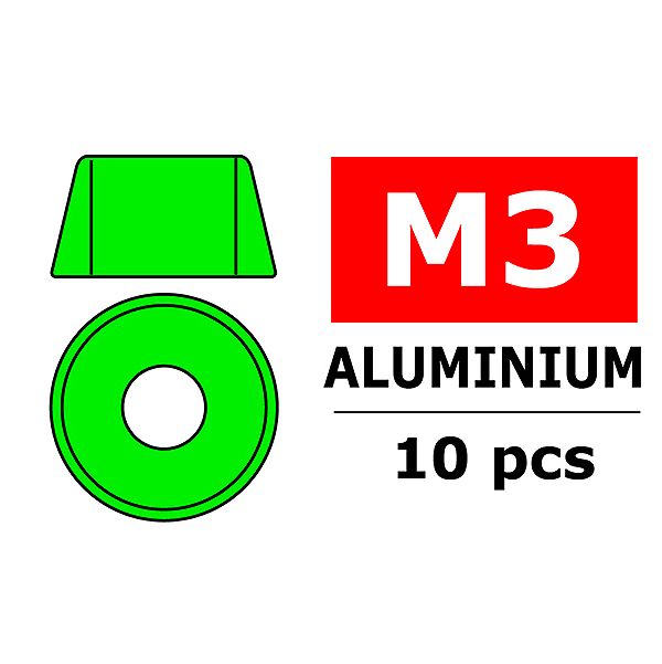 Corally Aluminium Washer For M3 Socket Head Screws O (C-3214-30-1)