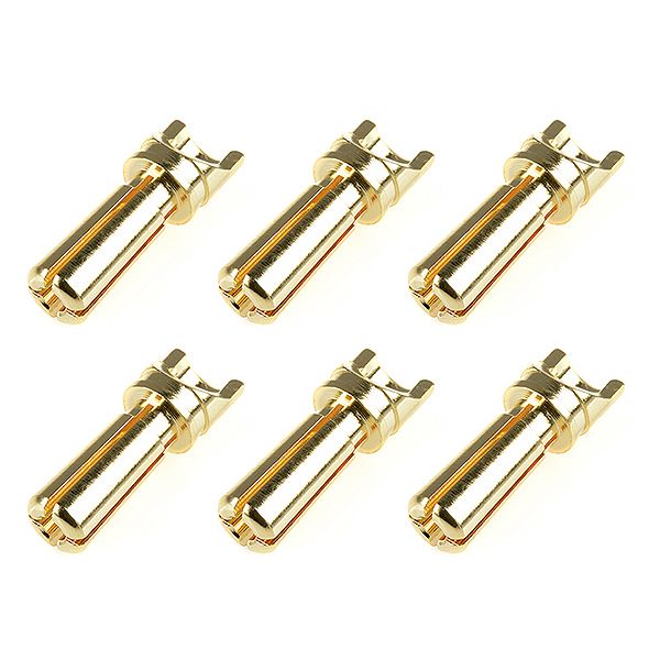 Corally Bullit Connector 3.5mm Male Solid Type Gold Plated U (C-50150)
