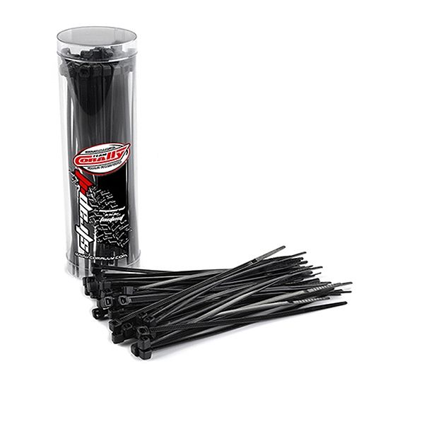 Corally Strapit Cable Tie Wraps Black 2.5X100mm 50 Pcs (C-50507)