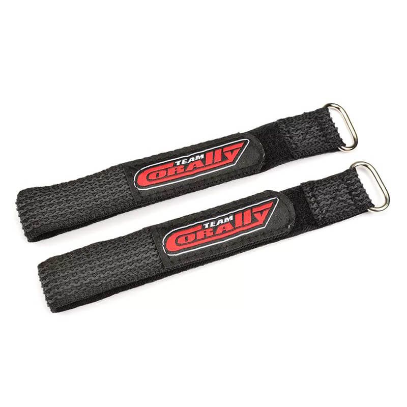 Corally Pro Battery Straps 250x20mm Metal Buckle (C-50530)