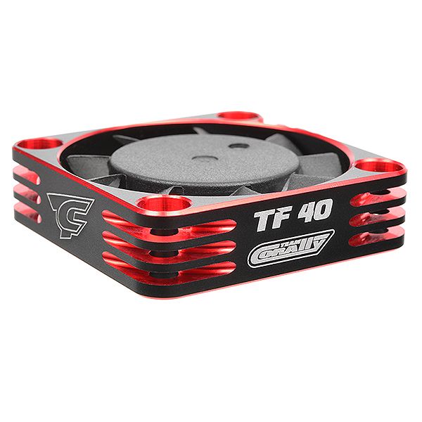 Corally Ultra High Speed Cooling Fan 40mm 6V8,4V Black/Red (C-53112-1)
