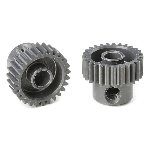 Corally 64 Dp Pinion Short Hard Anodised Al7075 27 Teeth Shaft Dia. 3.17mm (C-70327)