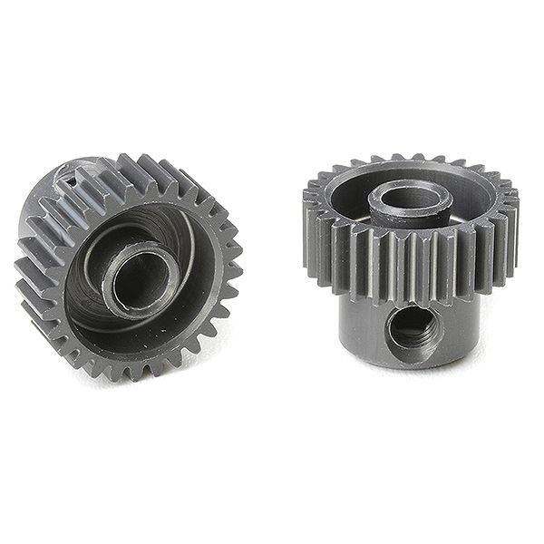 Corally 64 Dp Pinion Short Hard Anodised Al7075 28 Teeth Shaft Dia. 3.17mm (C-70328)