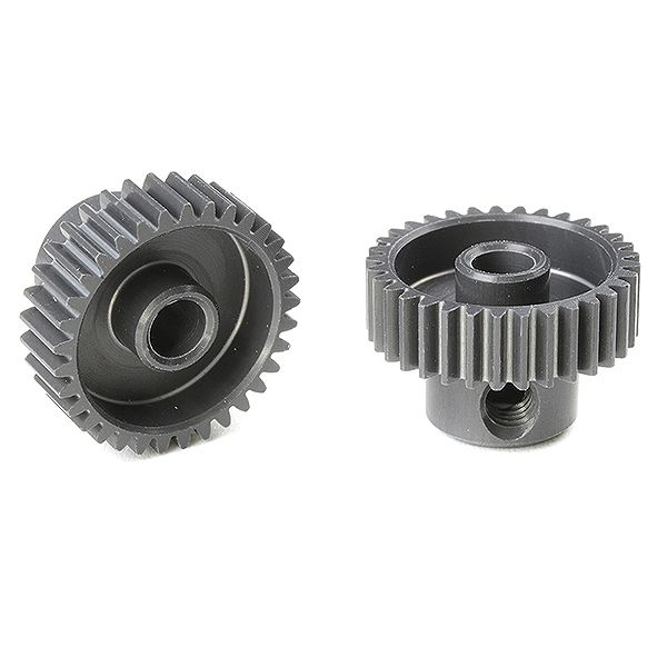 Corally 64 Dp Pinion Short Hard Anodised Al7075 33 Teeth Shaft Dia. 3.17mm (C-70333)