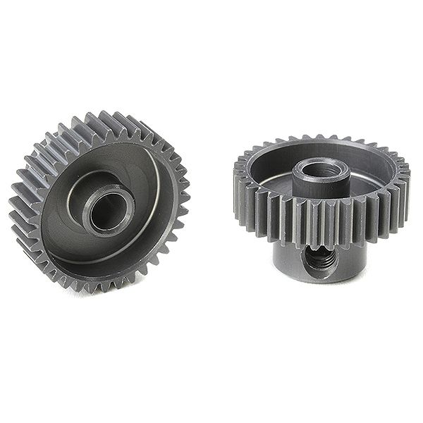 Corally 64 Dp Pinion Short Hard Anodised Al7075 35 Teeth Shaft Dia. 3.17mm (C-70335)