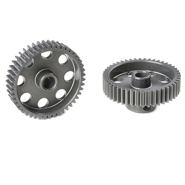 Corally 64 Dp Pinion Short Hard Anodised Al7075 46 Teeth Shaft Dia. 3.17mm (C-70346)