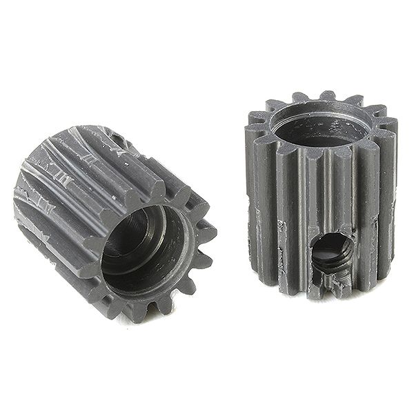 Corally 48 Dp Pinion Short Hard Anodised Al7075 14 Teeth Shaft Dia. 3.17mm (C-70414)