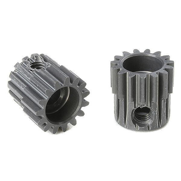 Corally 48 Dp Pinion Short Hard Anodised Al7075 15 Teeth Shaft Dia. 3.17mm (C-70415)