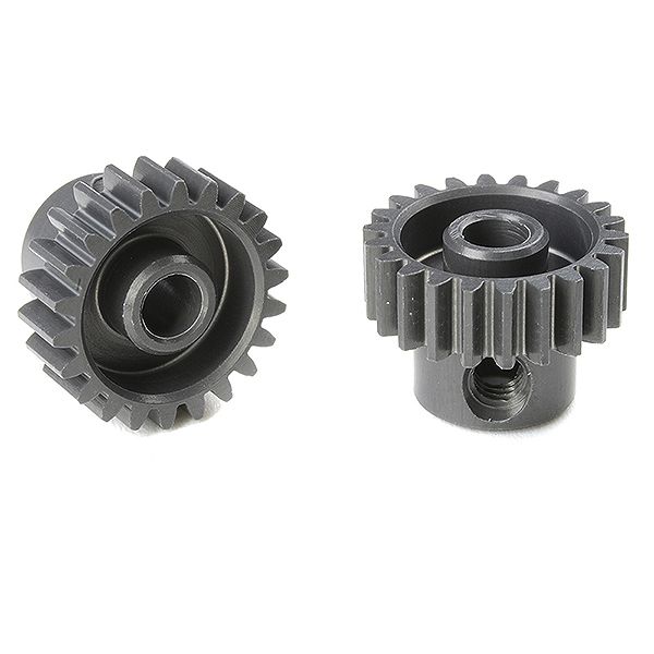 Corally 48 Dp Pinion Short Hard Anodised Al7075 21 Teeth Shaft Dia. 3.17mm (C-70421)