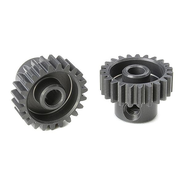 Corally 48 Dp Pinion Short Hard Anodised Al7075 23 Teeth Shaft Dia. 3.17mm (C-70423)