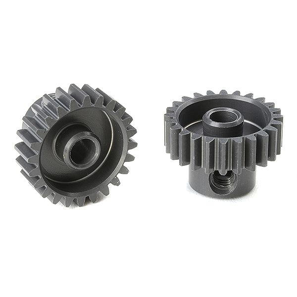 Corally 48 Dp Pinion Short Hard Anodised Al7075 24 Teeth Shaft Dia. 3.17mm (C-70424)