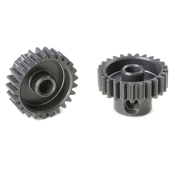Corally 48 Dp Pinion Short Hard Anodised Al7075 25 Teeth Shaft Dia. 3.17mm (C-70425)