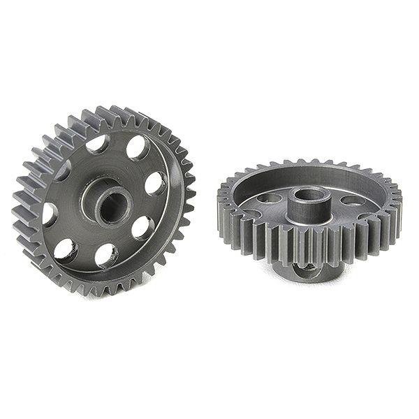 Corally 48 Dp Pinion Short Hard Anodised Al7075 36 Teeth Shaft Dia. 3.17mm (C-70436)