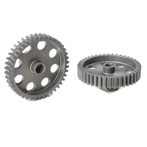 Corally 48 Dp Pinion Short Hard Anodised Al7075 42 Teeth Shaft Dia. 3.17mm (C-70442)