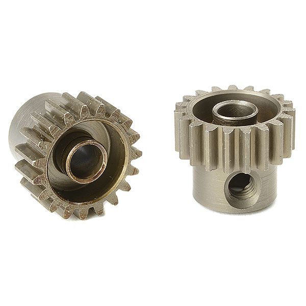 Corally 48 Dp Pinion Short Hardened Steel 19 Teeth Shaft Dia. 3.17mm (C-71419)