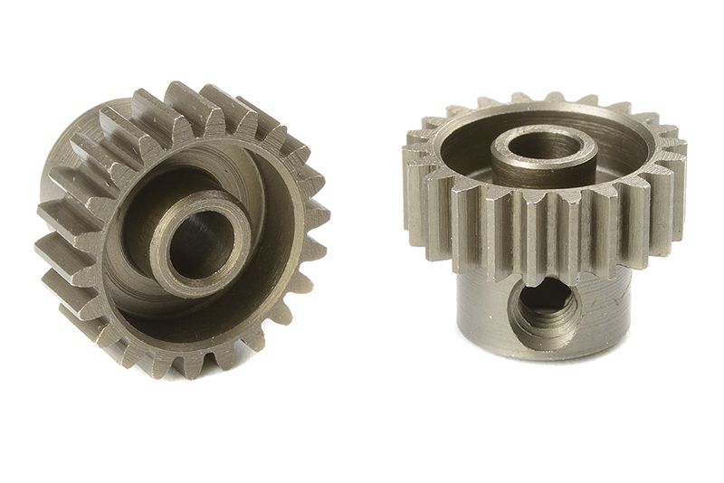Corally 48 Dp Pinion Short Hardened Steel 22 Teeth Shaft Dia. 3.17mm (C-71422)