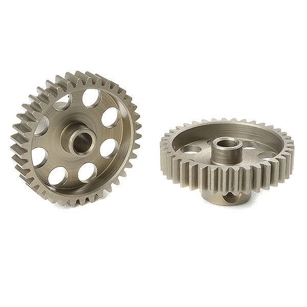 Corally 48 Dp Pinion Short Hardened Steel 37 Teeth Shaft Dia. 3.17mm (C-71437)