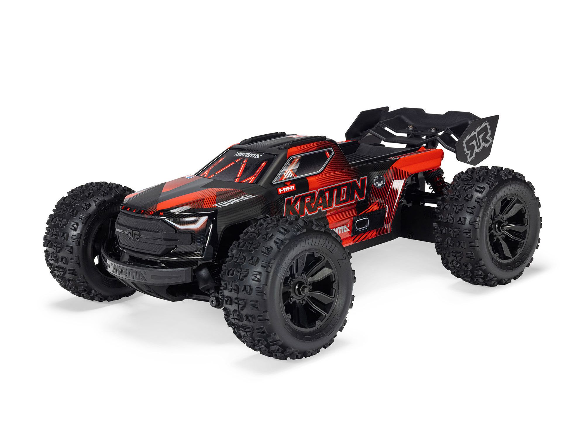 1/16 MINI KRATON 3S DSC 4X4 RTR, Black/Red (C-ARA2508T1) ** Pre Order **