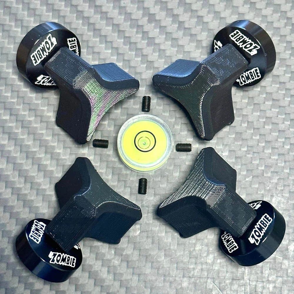 Team Zombie Set up Board leveling Kit For Hudy 10mm Thickness Setup Board (C-TZ-100003)