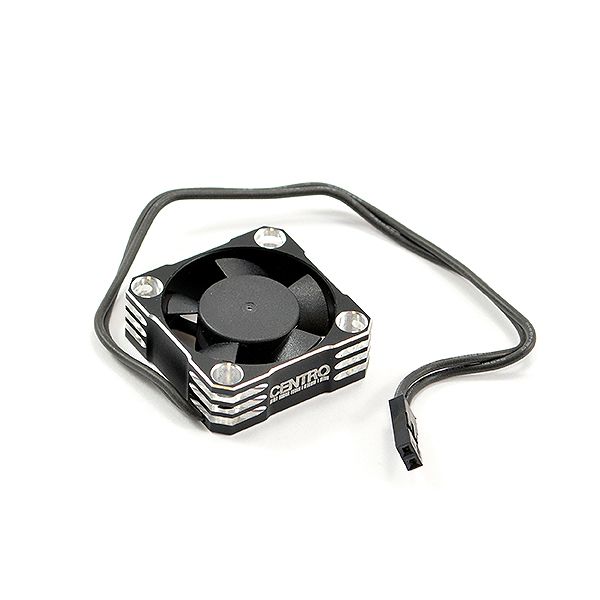 Centro Aluminium Cooling Fan 28000 RPM 5V-8V 30x30mm JST Plug (C0651BK)