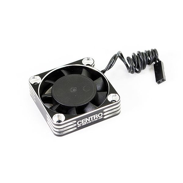 Centro Aluminium Cooling Fan 16000 RPM 5V-8V 40x40mm JST Plug (C0653BK)