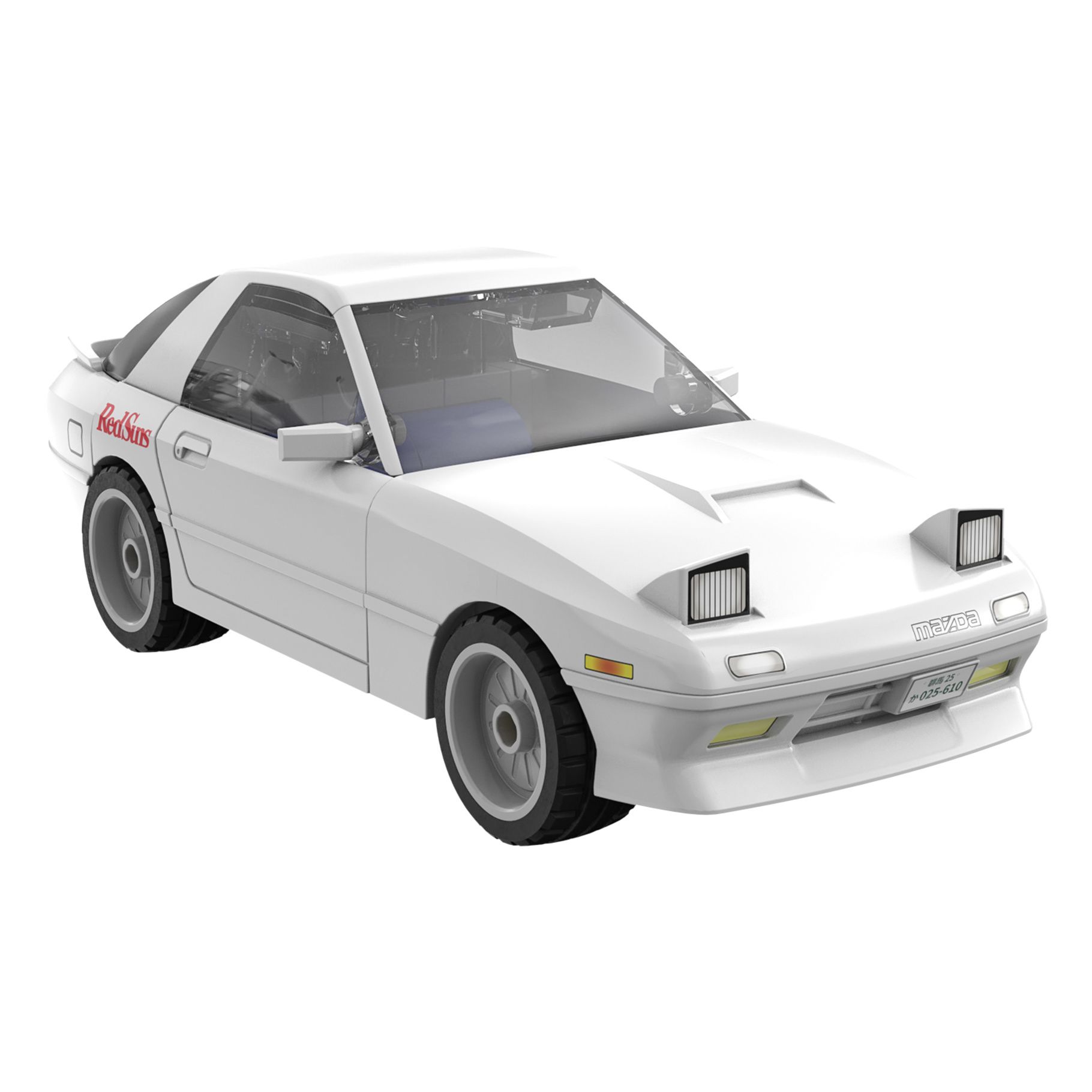 Cada Mazda RX7- FC -  66 Pcs (C55016W)
