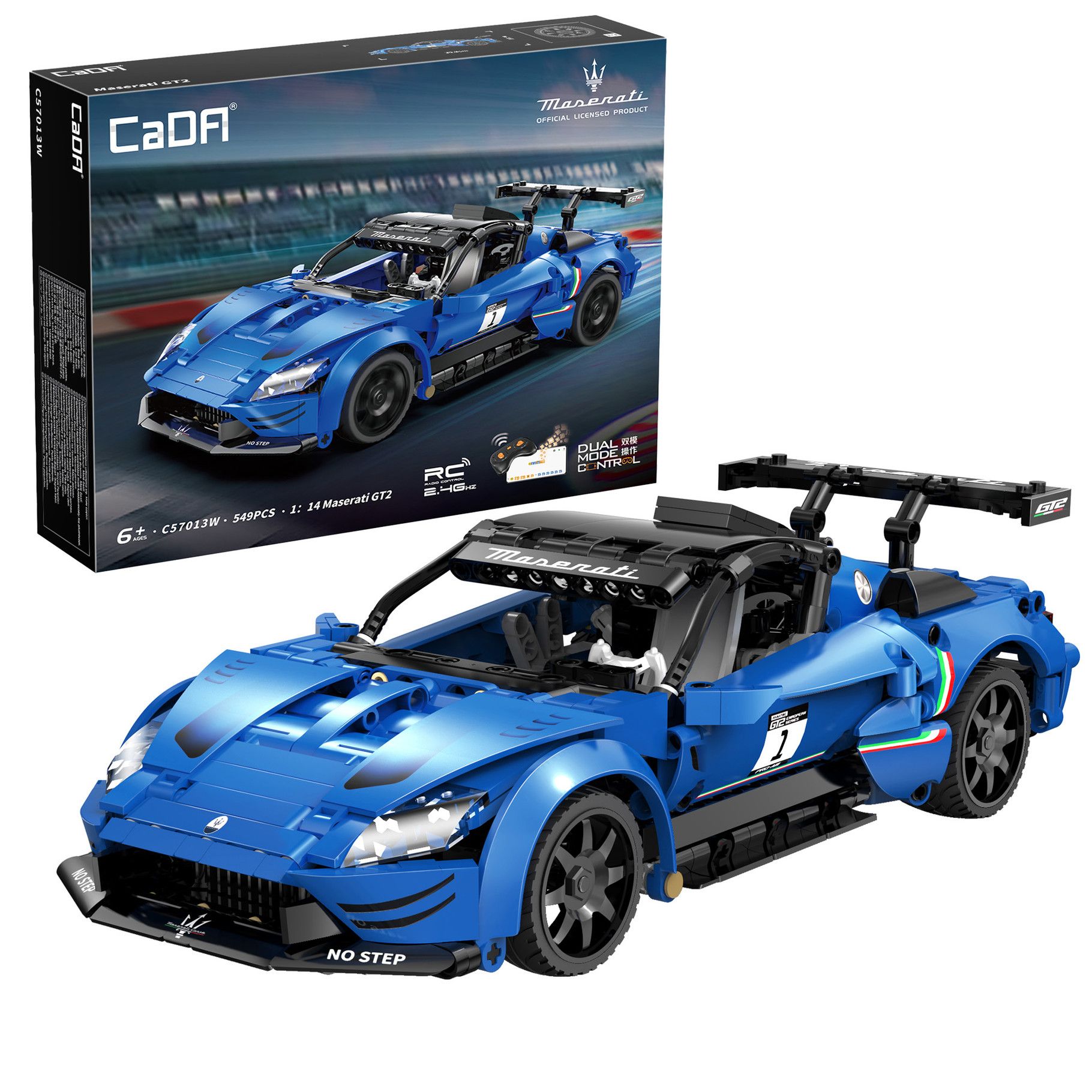 Cada 1:14 Maserati GT2 Race Car - 549 pcs (C57013W)