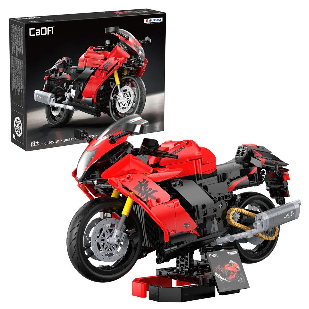 Cada 1:6 Suzuki Hayabusa Motorbike - 1043 pcs (C64051W)